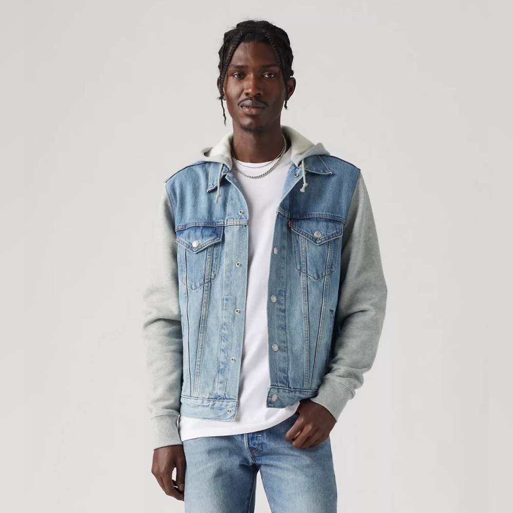 Men’s Levi’s Jean Hoodie Jacket size M